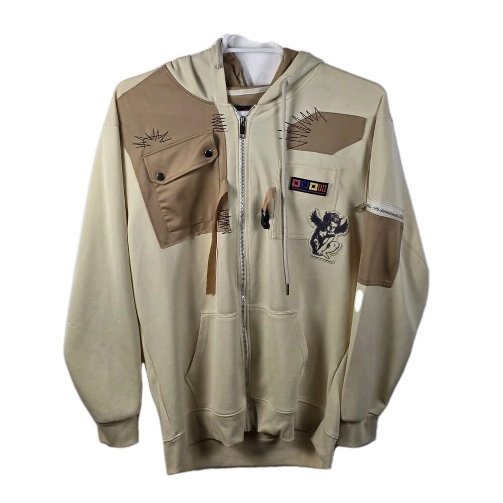 Demolition‎ Men's XL Tan Multicolored Full Zip Jacket - Thumbnail 9