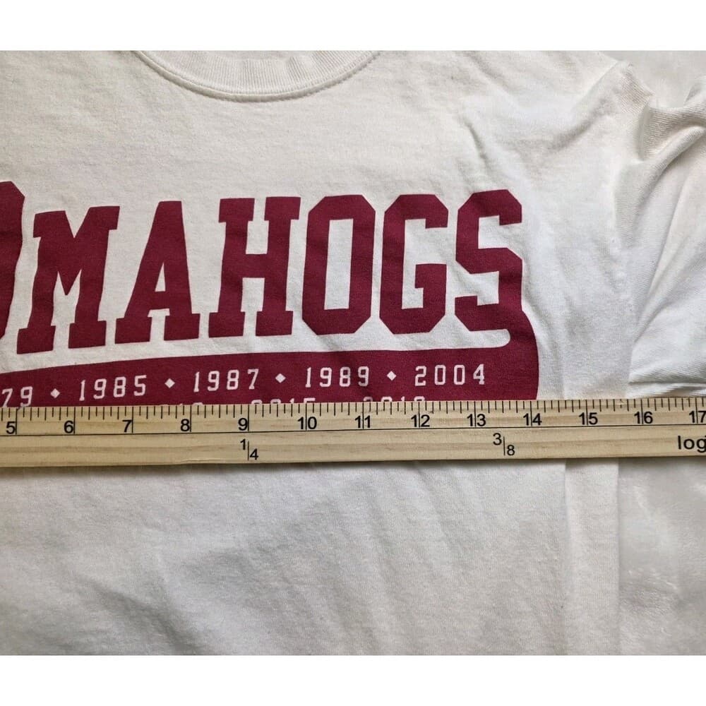 2015 Omahogs Arkansas‎ Razorbacks Baseball T-shirt Small - Thumbnail 4