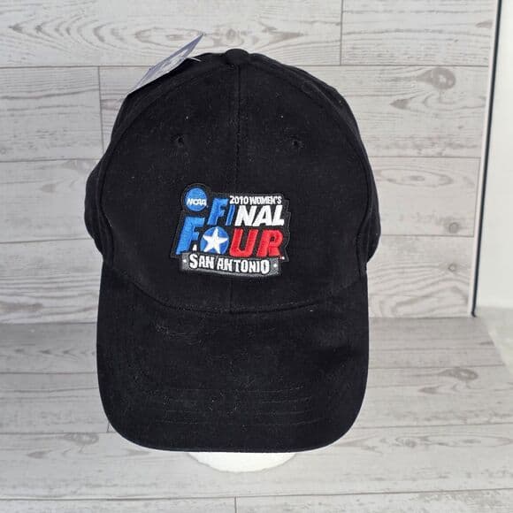 NCAA 2010 Final Four Unisex Adults Black Adjustable Cap - Thumbnail 8