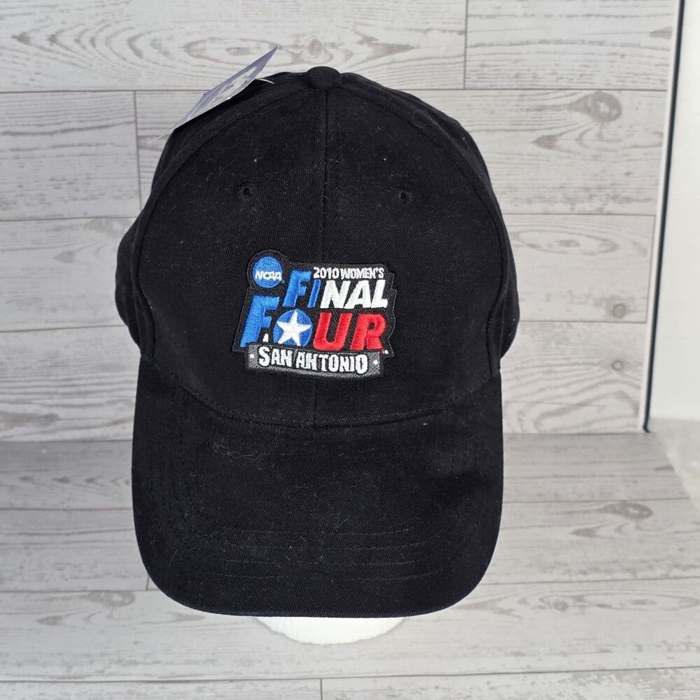 NCAA 2010 Final Four Unisex Adults Black Adjustable Cap - Thumbnail 7