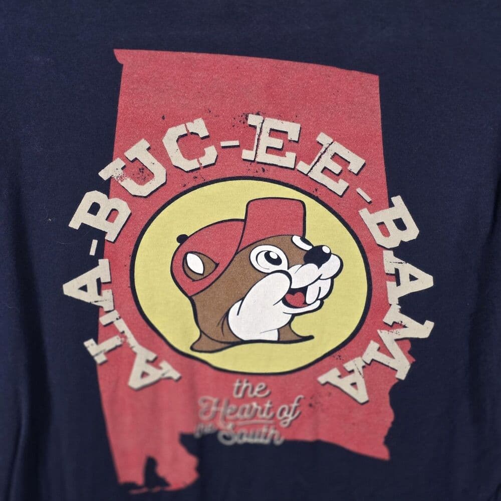 Buc-ees Men's XL Black "Ala-Buc-Ee-Bama "Short Sleeve T-Shirt - Thumbnail 5