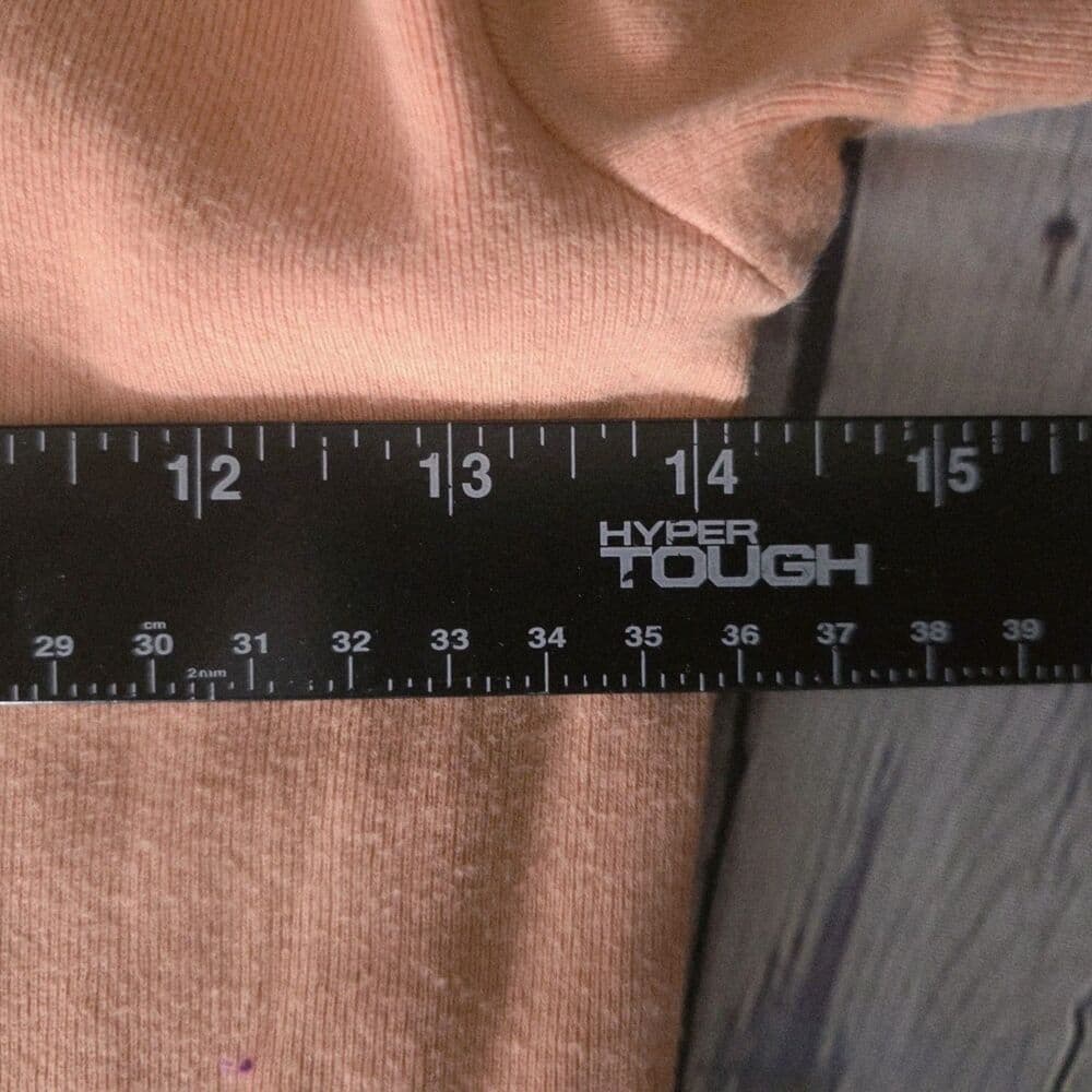 Ralph Lauren Blue Label Women’s Medium Orange V-Neck Short Sleeve Top - Thumbnail 2
