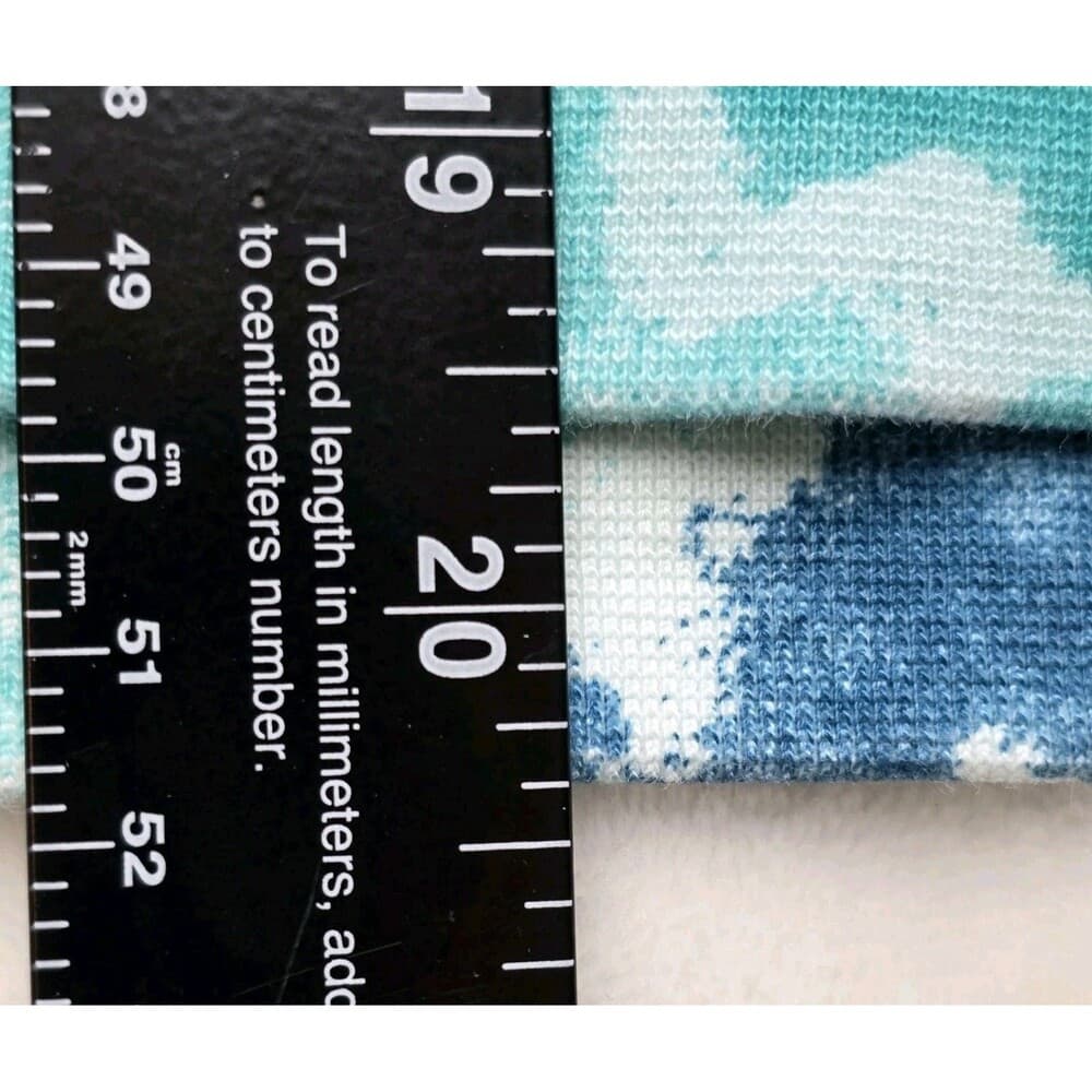 Nike Tye Dye Hoodie XL Preowned Crop Teal White Womens - Thumbnail 6