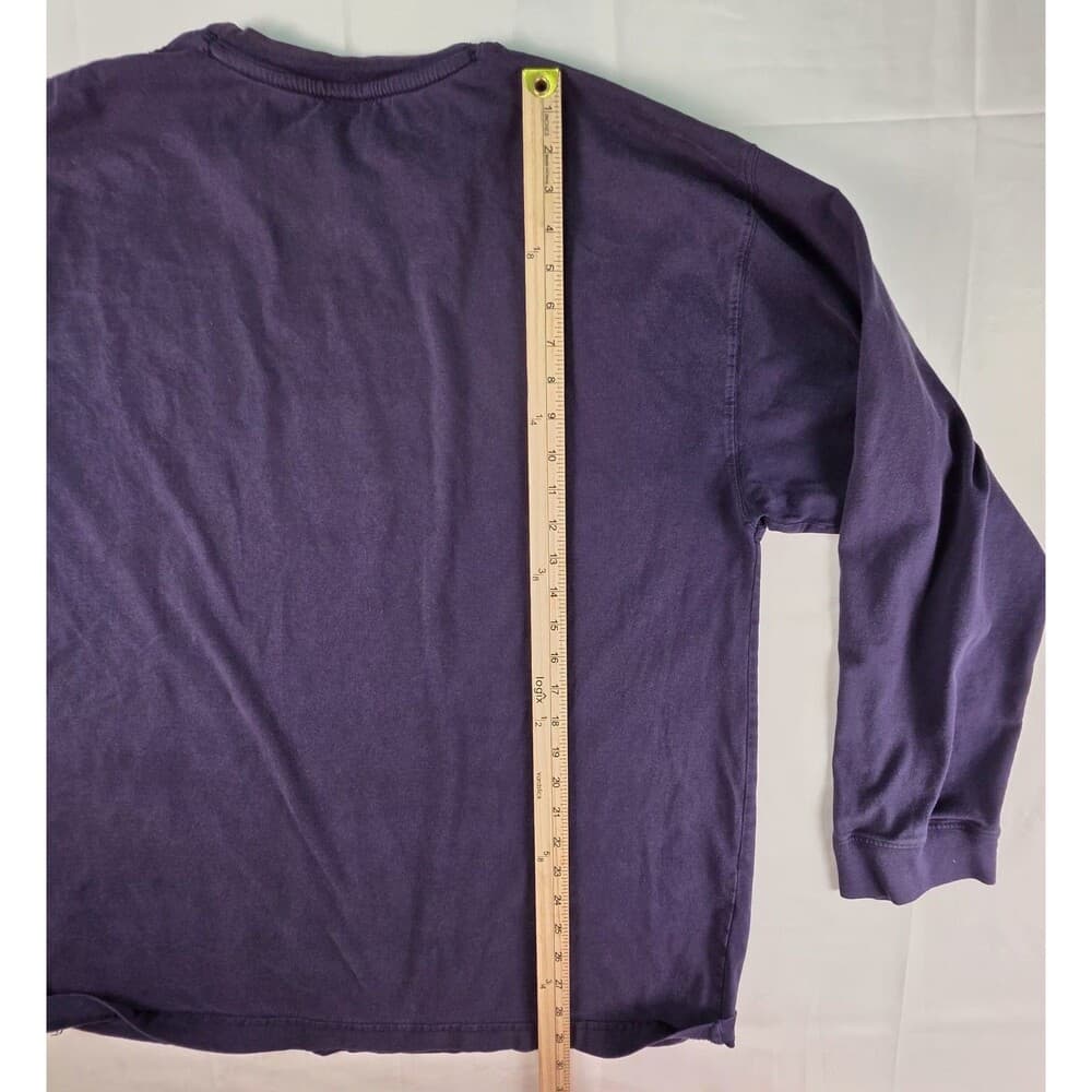 Vintage Michigan Wolverines Starter‎ XL Blue Long Sleeve Sweatshirt - Thumbnail 8