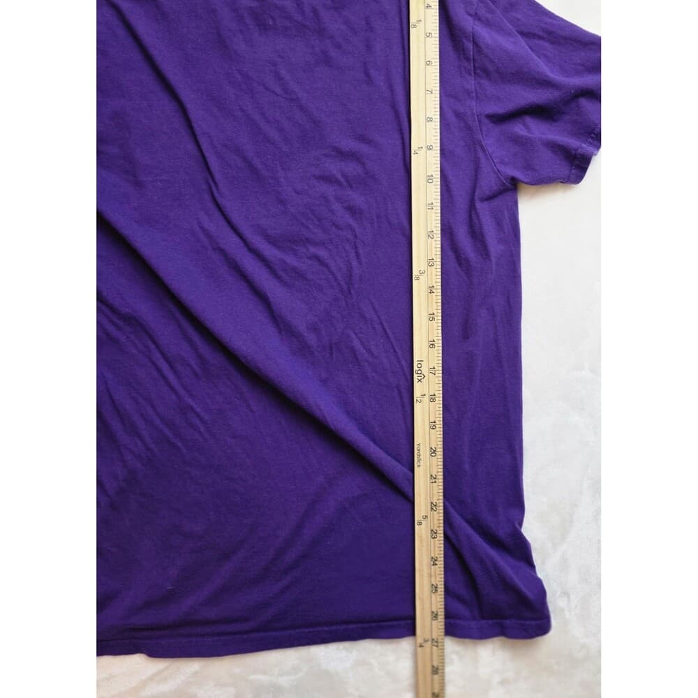 Team Apparel‎ Minnesota Vikings Men's Medium Purple Short Sleeve T-Shirt - Thumbnail 6