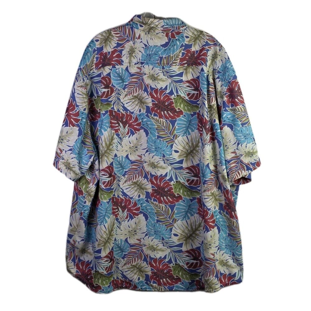 Tommy Bahama Men’s XXXL Hawaiian Tropical Multicolored Short Sleeve Shirt - Thumbnail 10