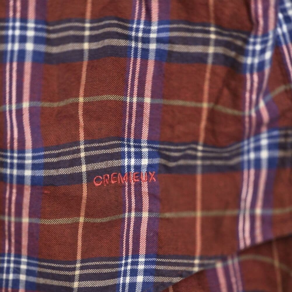 Daniel Cremieux Men's XL Multicolor Flannel Plaid‎ Long Sleeve Shirt - Thumbnail 5