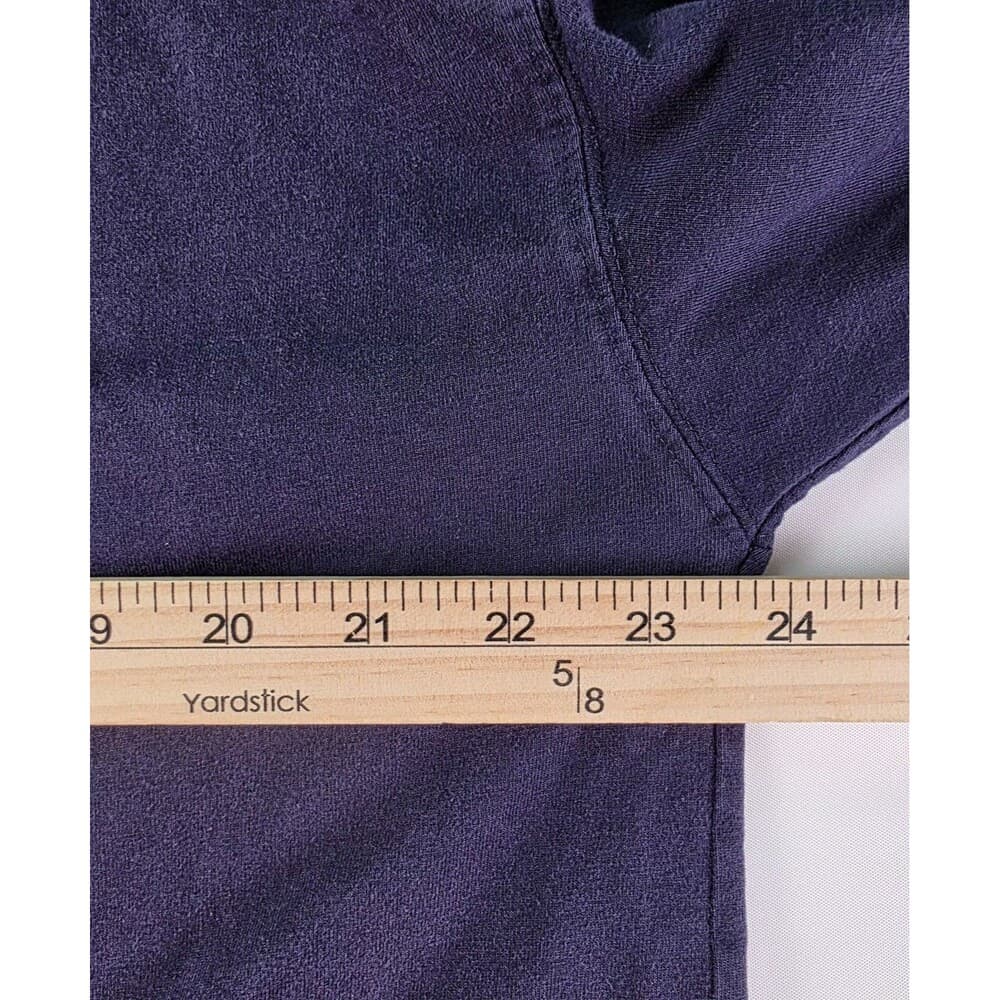 Vintage Michigan Wolverines Starter‎ XL Blue Long Sleeve Sweatshirt - Thumbnail 5