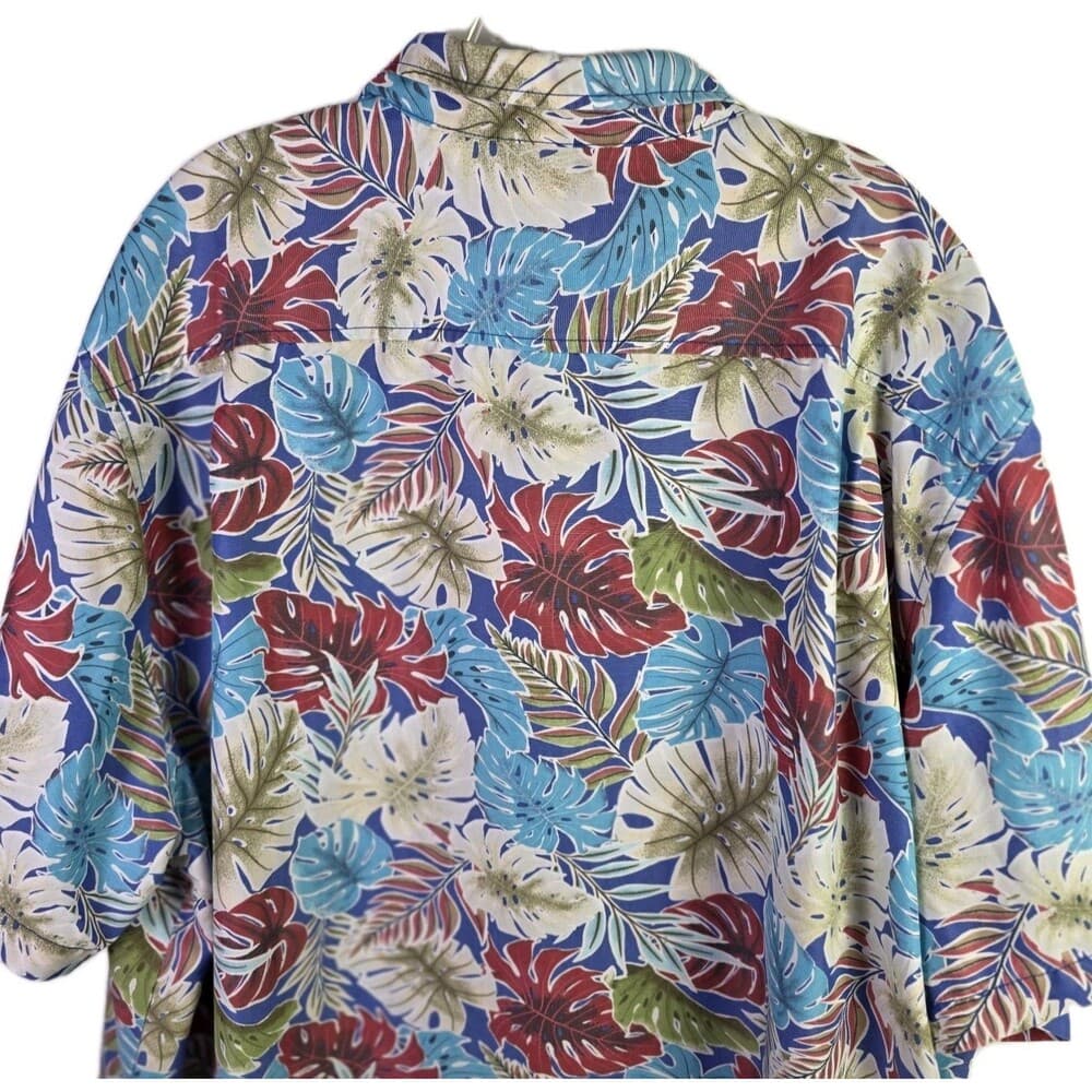 Tommy Bahama Men’s XXXL Hawaiian Tropical Multicolored Short Sleeve Shirt - Thumbnail 11