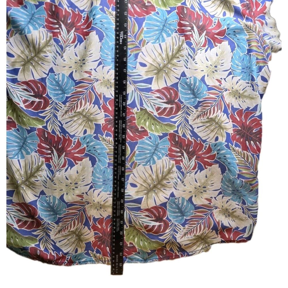 Tommy Bahama Men’s XXXL Hawaiian Tropical Multicolored Short Sleeve Shirt - Thumbnail 12