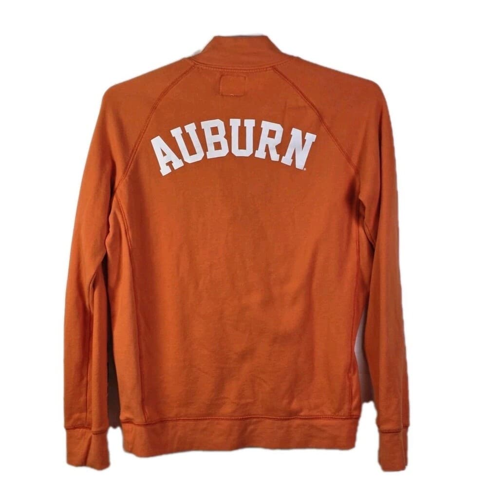 Victoria's Secret Pink Women's Large Orange Auburn University Sweatshirt - Thumbnail 5