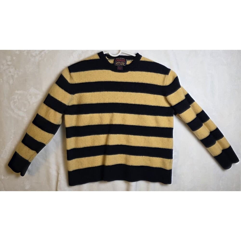 Daniel Cremieux Signature Collection Blue Striped Sweater ‎ XXL /TTG With Flaws - Thumbnail 7