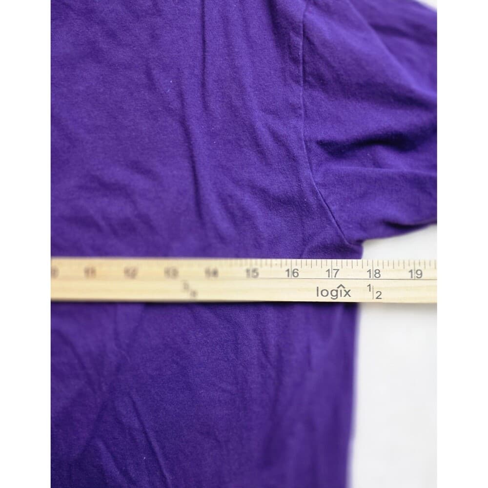 Team Apparel‎ Minnesota Vikings Men's Medium Purple Short Sleeve T-Shirt - Thumbnail 4
