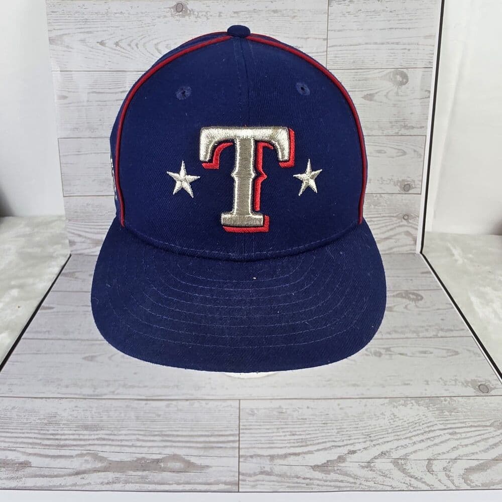 New Era 2019 Texas Rangers All-star Game‎ Blue Fitted 7 3/8 Cap - Thumbnail 7