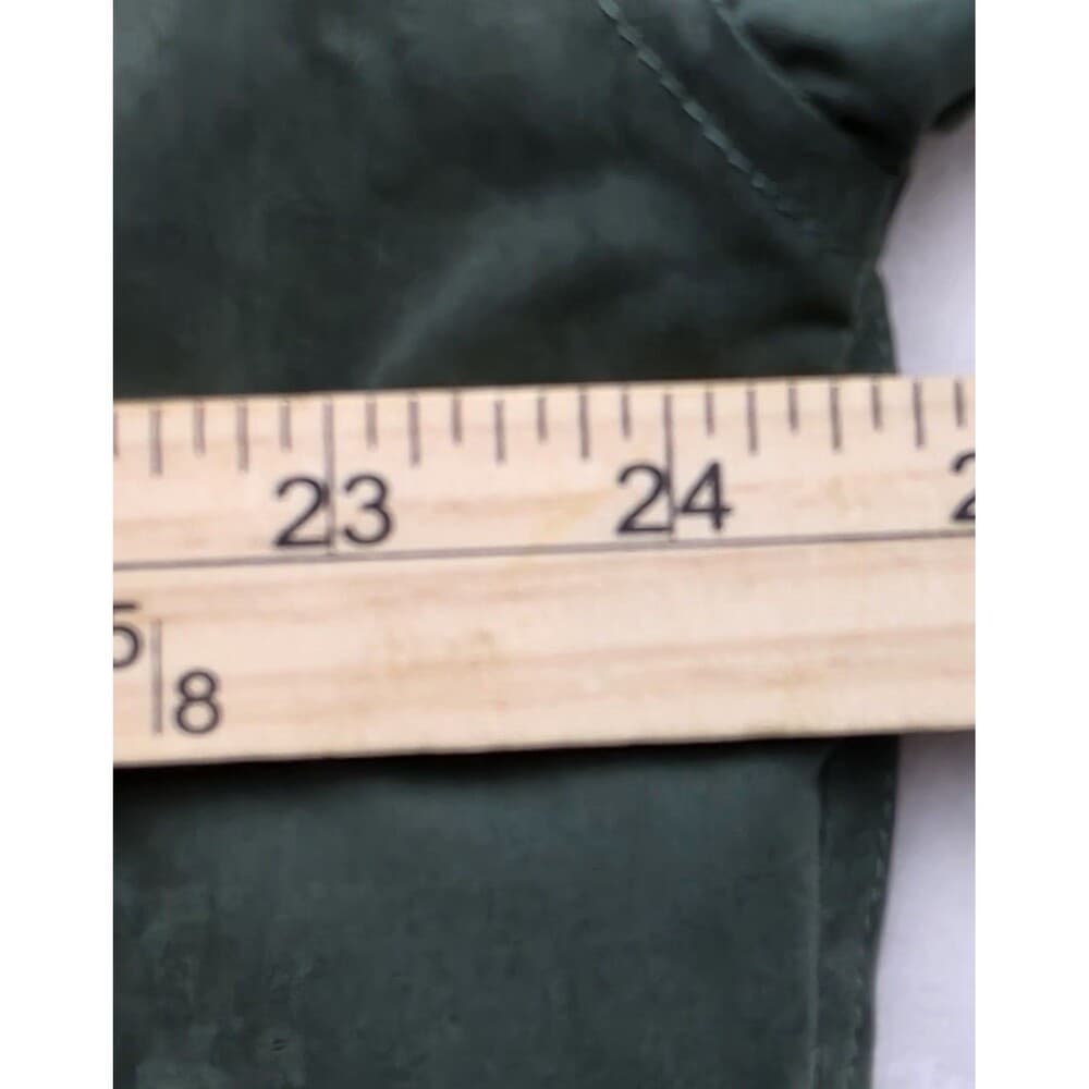 Mg Gold Men's Large Green V-Neck Long Seeve‎ Pullover - Thumbnail 3