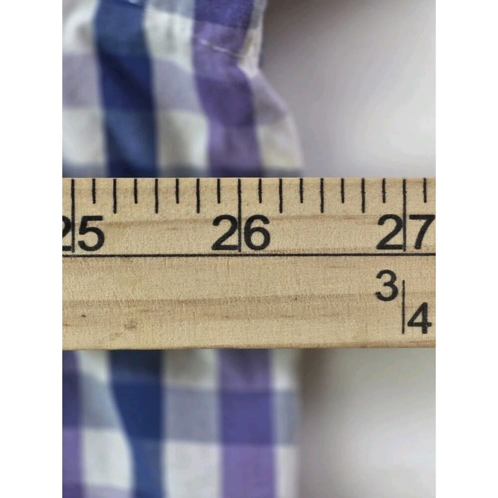 IZOD Men's XXL Plaid Multicolored Button‎ Up Shirt - Thumbnail 5