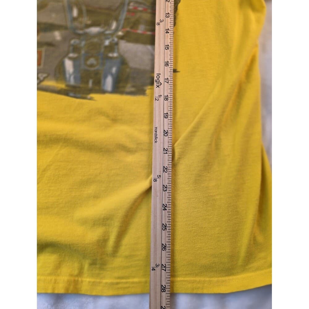 Harley Davidson New Port Richey Florida 2016‎ Yellow Shirt Size XL - Thumbnail 4