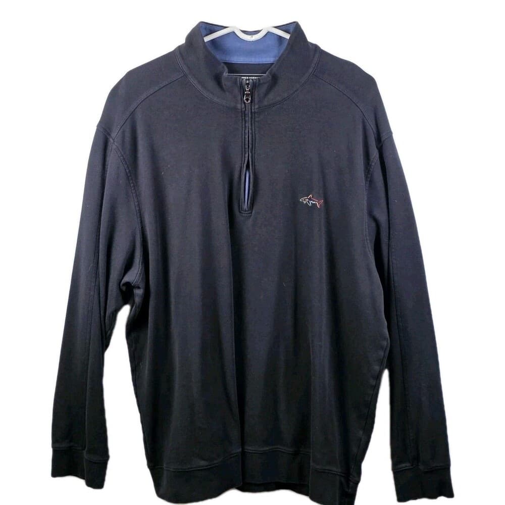 Greg Norman Mens XXL Black Long Sleeve Pullover‎ 128493 - Thumbnail 8