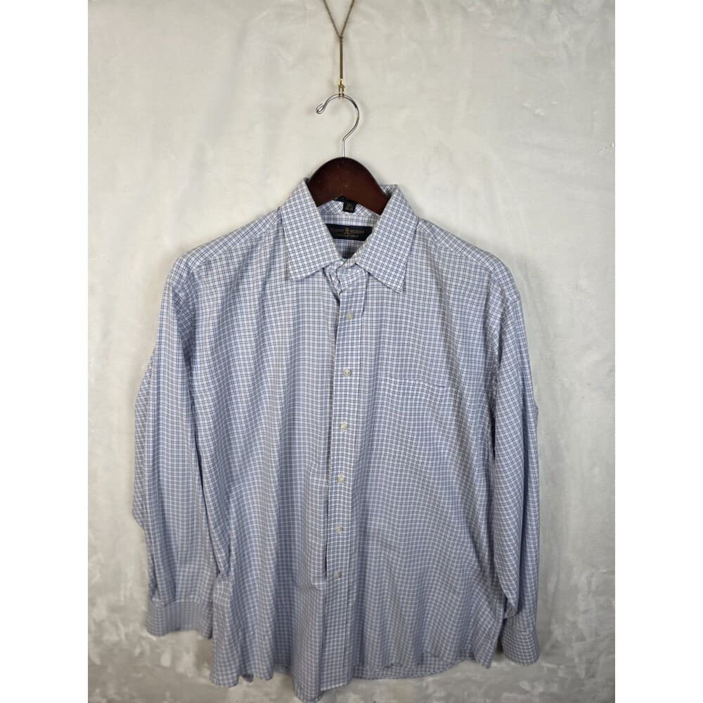Vintage Tommy Hilfiger Size 16.5" 34/35‎ Long Sleeve Button Down Shirt - Thumbnail 4