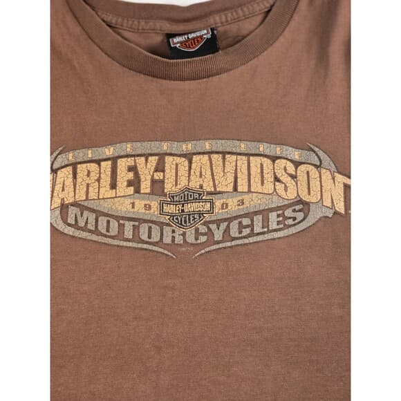 Vintag Harley Men's Large Tank Top With Flaws‎ - Thumbnail 9