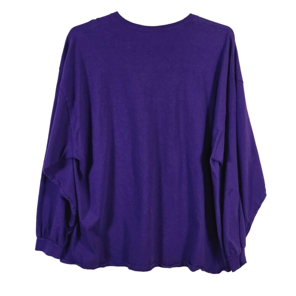 Minnesota Vikings Men's 3XL Purple‎ " You Like That" Long Sleeve T-Shirt - Thumbnail 5