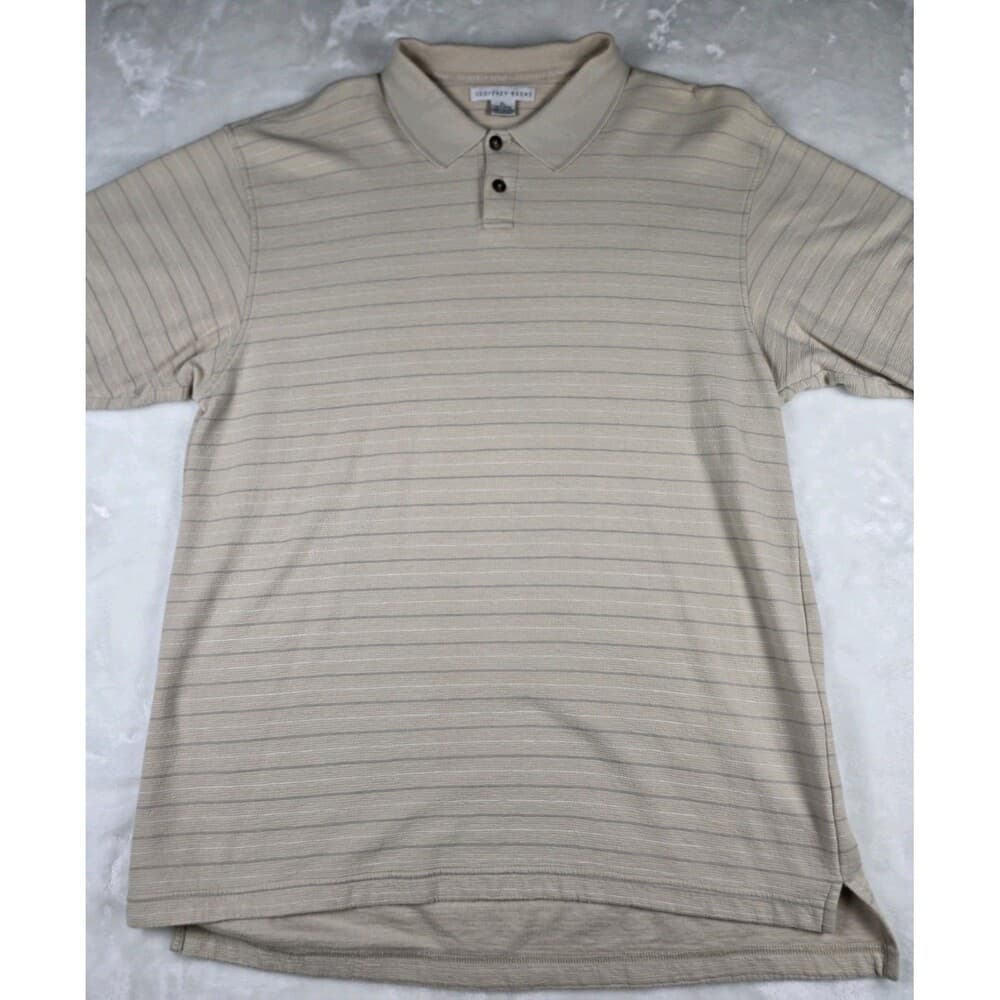 Geoffrey Beene Men’s XL Yellow/Green Stripes and Green Solid Short Sleeve - Thumbnail 10