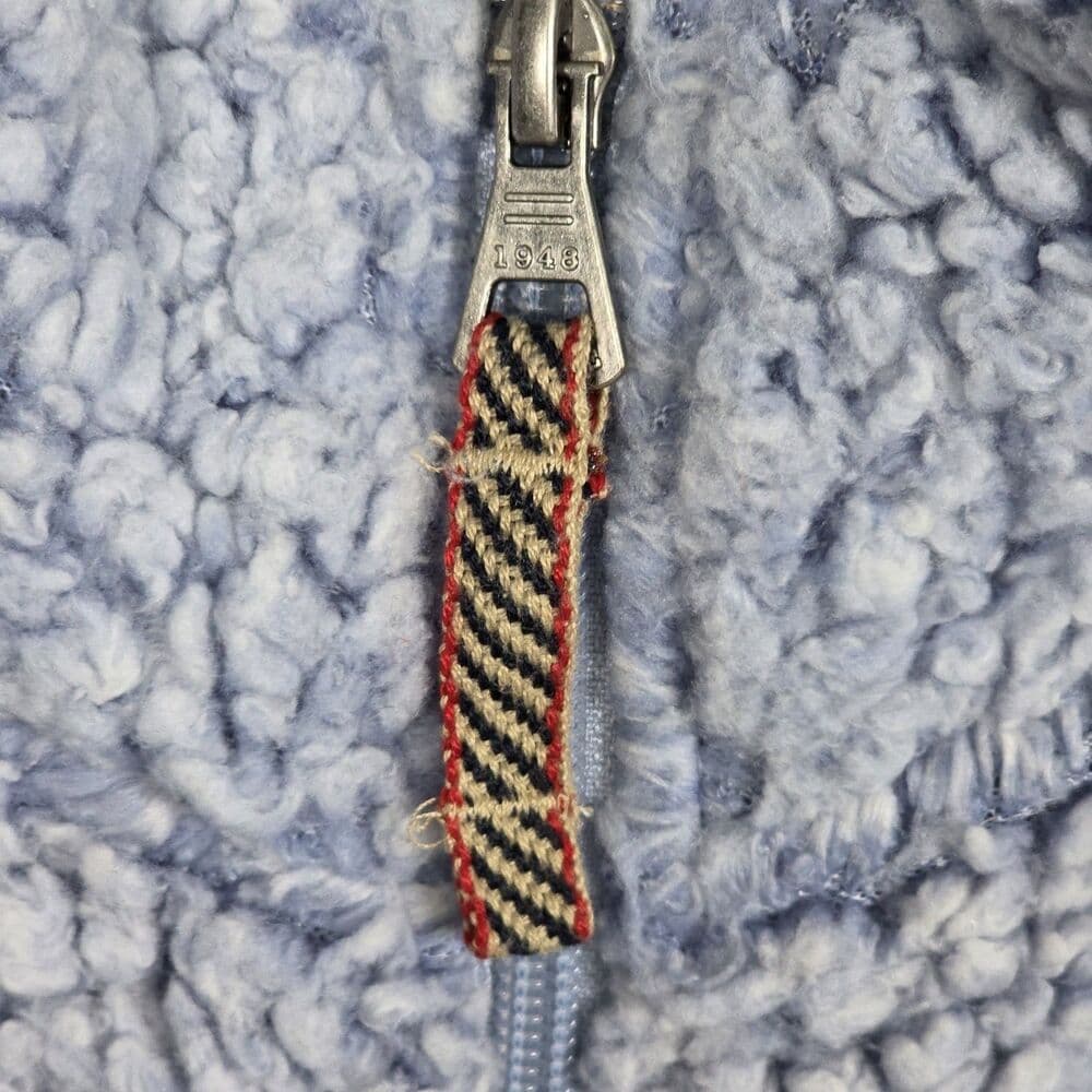 Weatherproof Women's Medium Blue‎ Sherpa 1/4 Zip Pullover * FLAWS* - Thumbnail 3