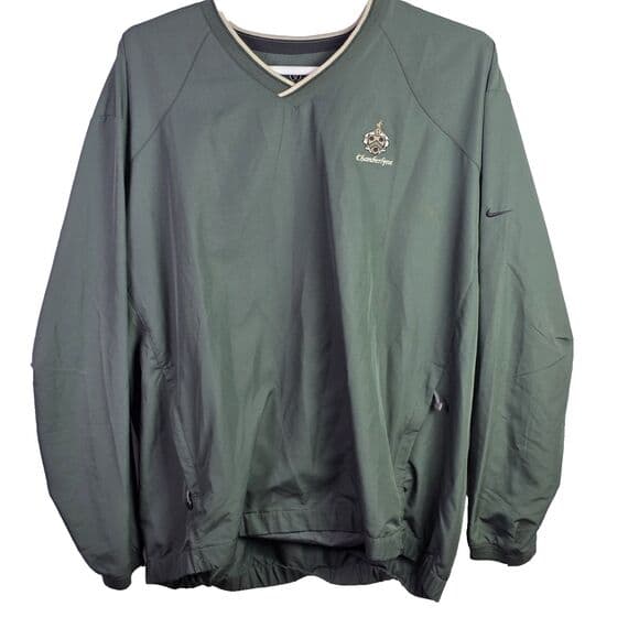 Weatherproof Men's‎ XXL Green Eisenhower Golf Club V-Neck Windbreaker - Thumbnail 8