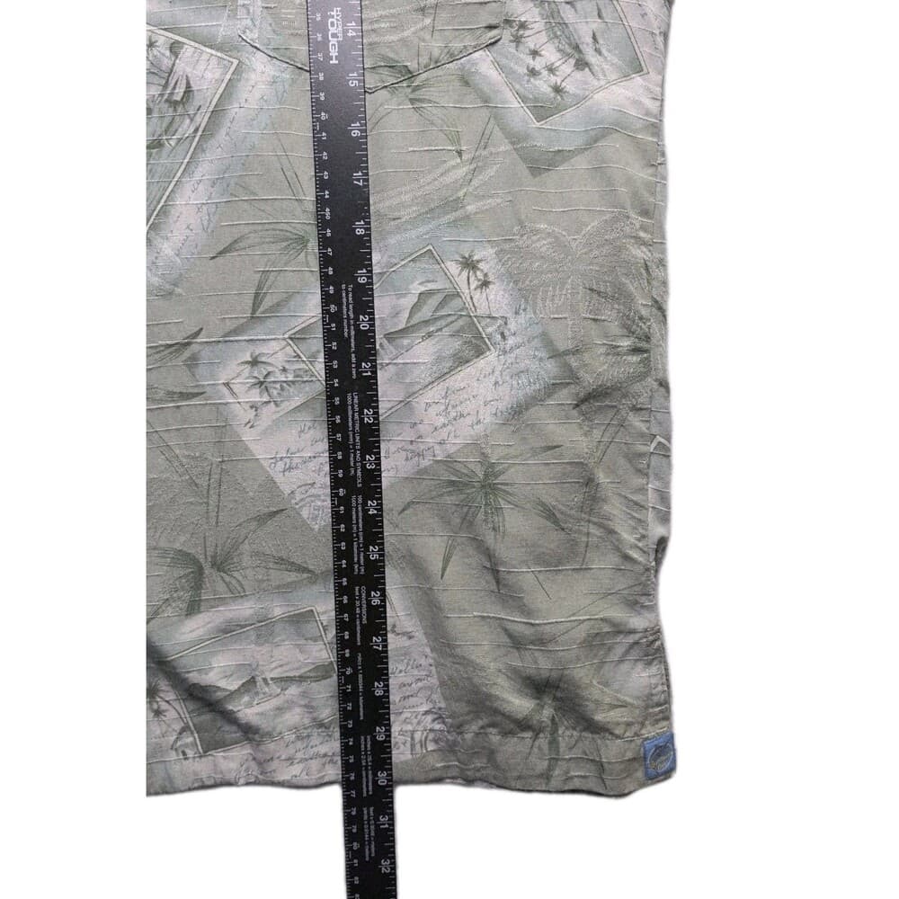 Bermuda Bay Men's XXL Silk Tropical Short Sleeve Shirt - Thumbnail 9