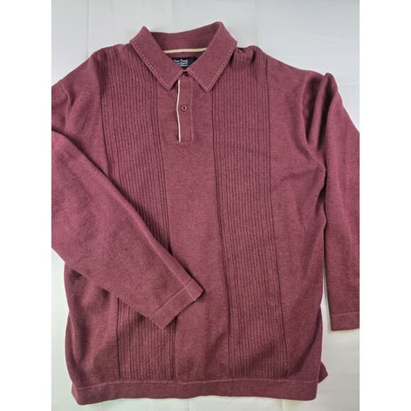 Nat Nast Men's Large 1/4 Zip Long Sleeve‎ Pullover - Thumbnail 8