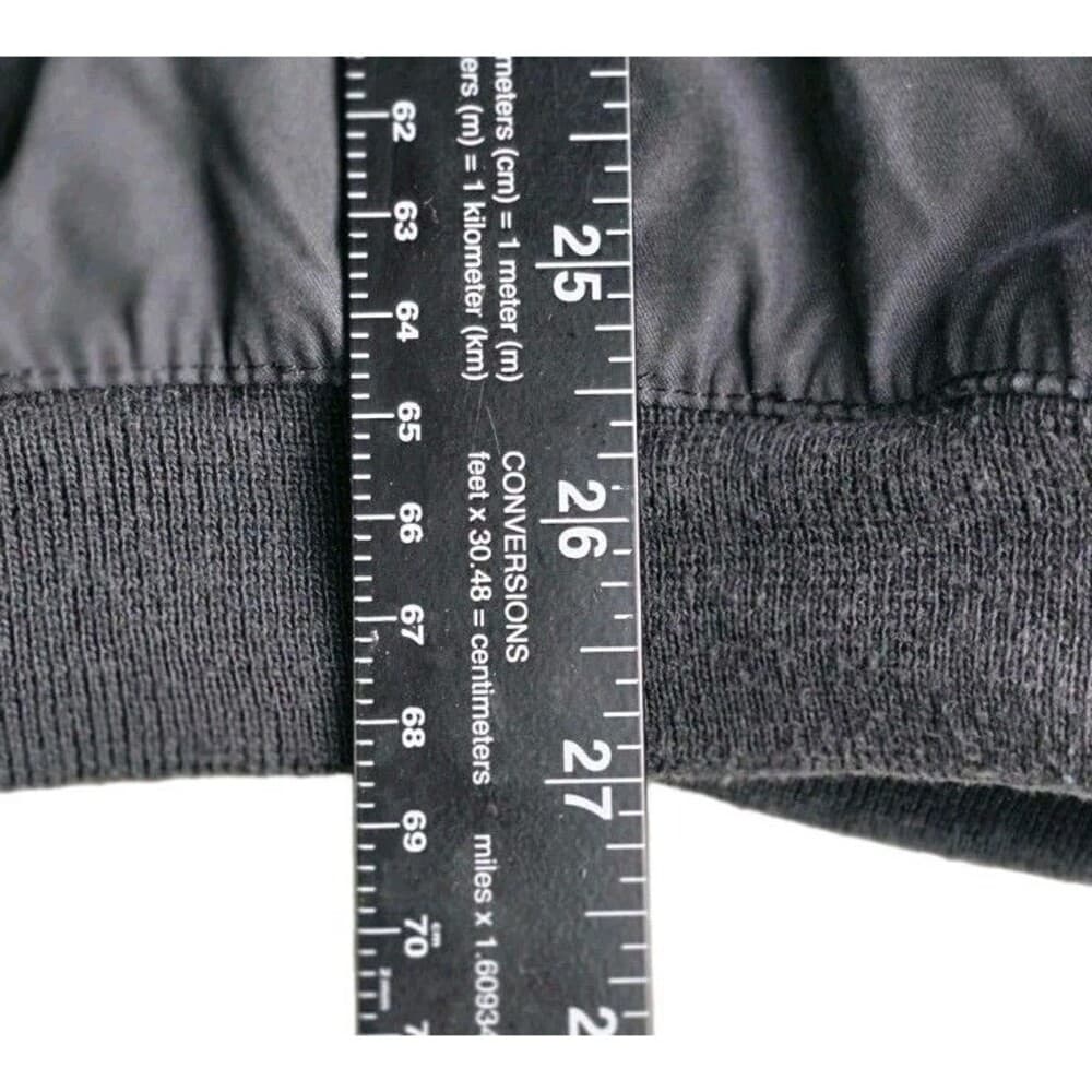 Izod Men's Large Black Mesh Lined V-Neck Windbreaker Vest - Thumbnail 6