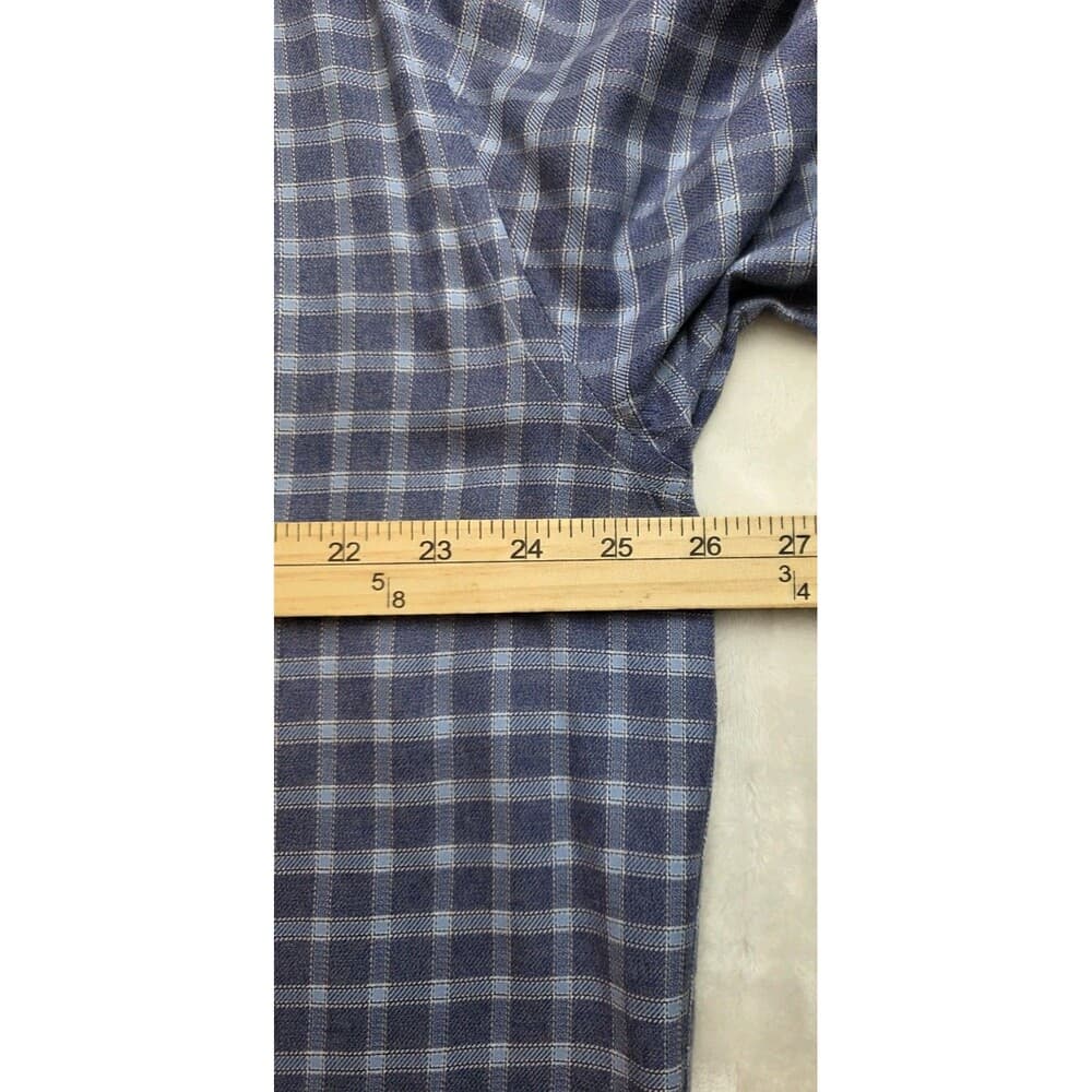 Bugatchi Shirt Men XXL Gray Casual Fit Button Down Long Sleeve Button Up Shirt - Thumbnail 4