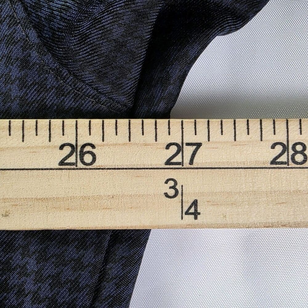 VTG 90's‎ Forrester's Mens XL Blue Checkered V-Neck Pullover Golf Windbreaker - Thumbnail 6