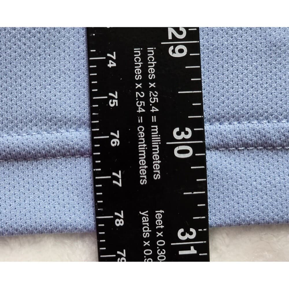 NCAA North Carolina Tar Heels Men's 3XL Blue Short Sleeve Polo Shirt - Thumbnail 6