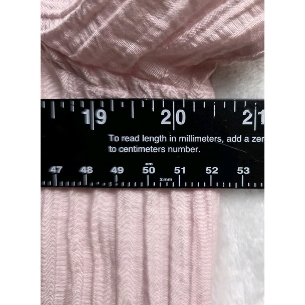 NWT PJ Paul Jones Men's Small Pink Textured Casual Shirt Sleeve Button-Up Shirt - Thumbnail 5