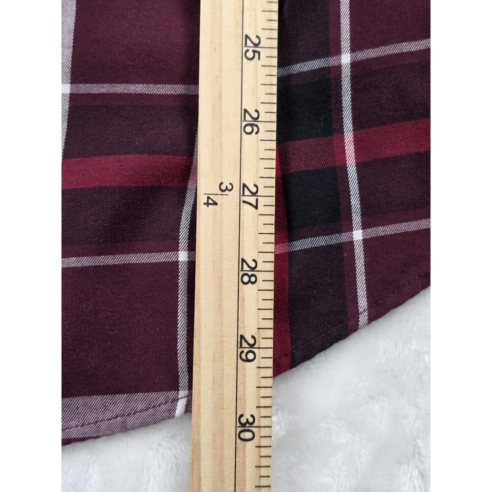 Chaps Easy-Care Men's Plaid Small Button Up‎ Shirt - Thumbnail 7