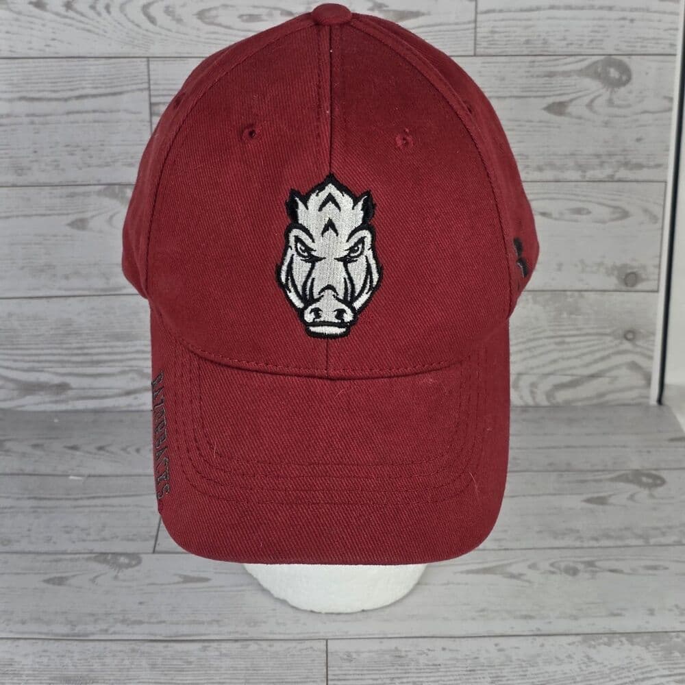 Russell‎ Arkansas Razorbacks Red Snapback Adjustable Cap - Thumbnail 8