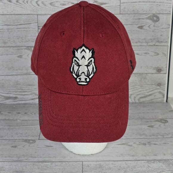 Russell‎ Arkansas Razorbacks Red Snapback Adjustable Cap - Thumbnail 9