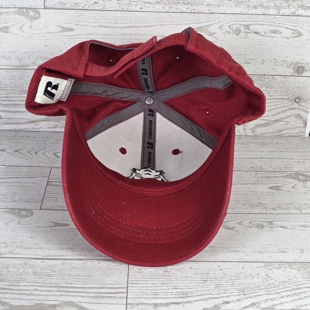 Russell‎ Arkansas Razorbacks Red Snapback Adjustable Cap - Thumbnail 6