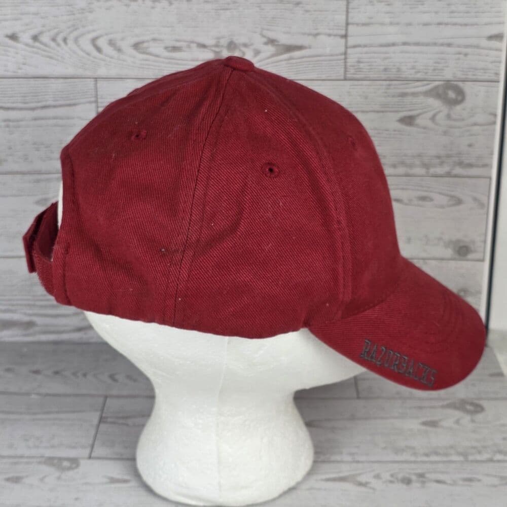 Russell‎ Arkansas Razorbacks Red Snapback Adjustable Cap - Thumbnail 3