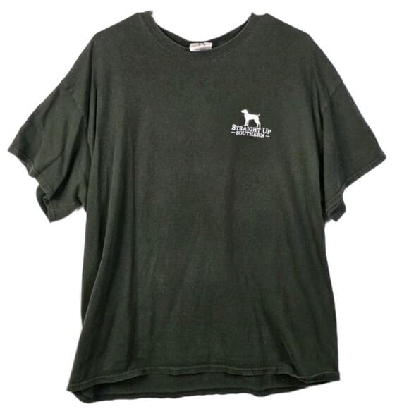 Straight Up Southern Adult XL Emerald Green" Fishing Lures Graphic T-Shirt - Thumbnail 8