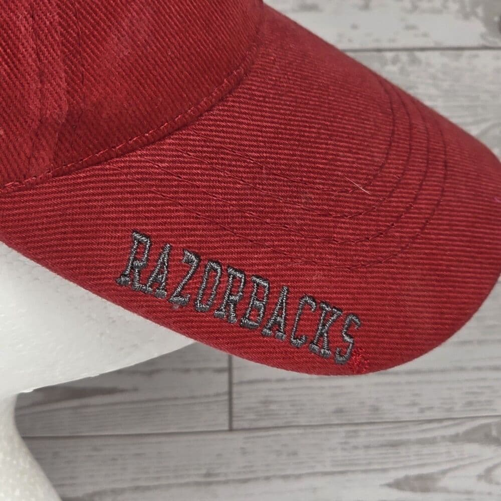 Russell‎ Arkansas Razorbacks Red Snapback Adjustable Cap - Thumbnail 5