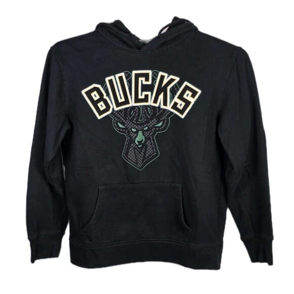 Milwaukee Bucks Small Black Long Sleeve Hoodie - Thumbnail 9
