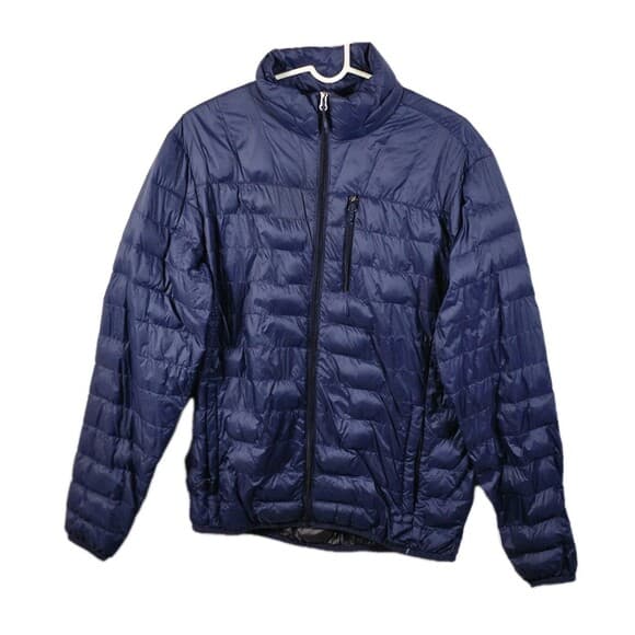 Hawke & Co Men's Dark Blue Size Small Full Zip Puffer Jacket - Thumbnail 8