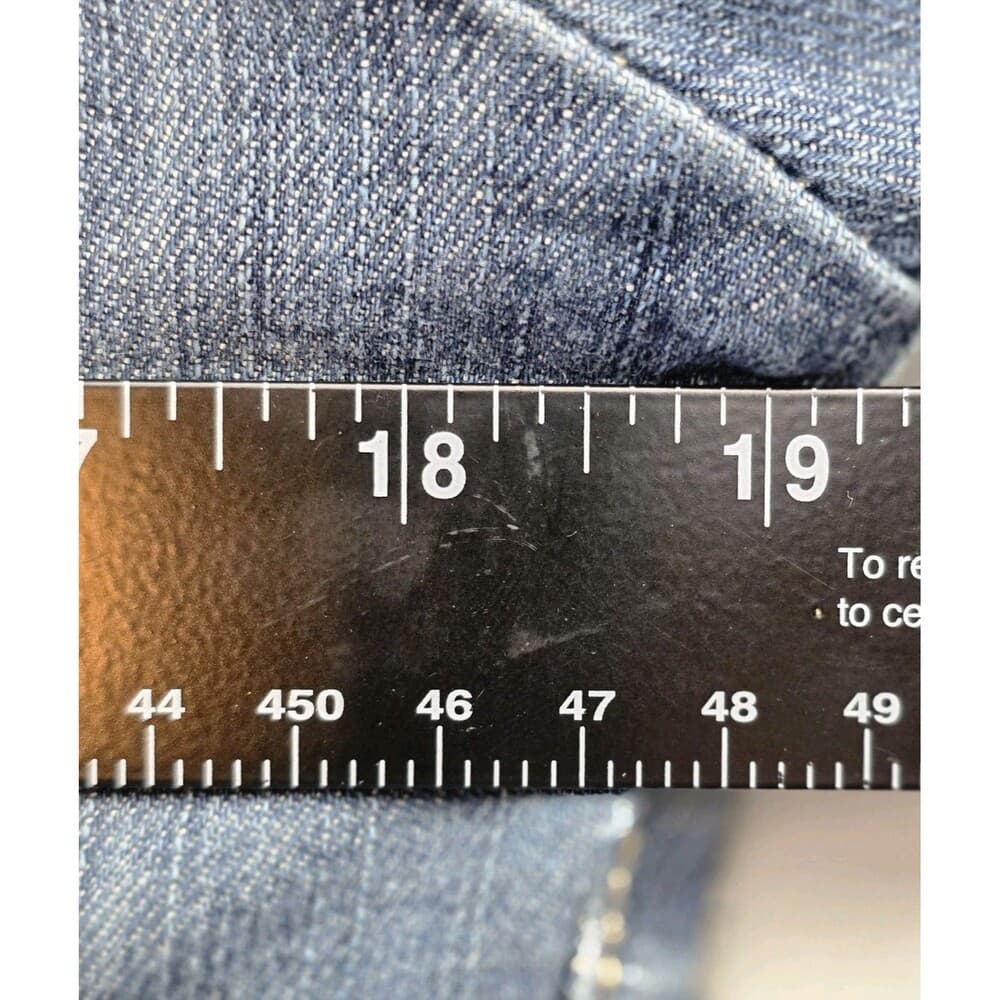 Calvin Klein Youth XL‎ Denim Cropped Jacket - Thumbnail 4