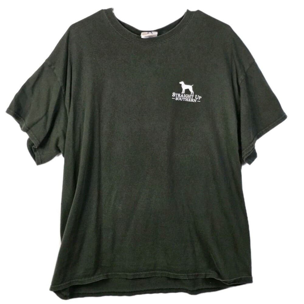 Straight Up Southern Adult XL Emerald Green" Fishing Lures Graphic T-Shirt - Thumbnail 7