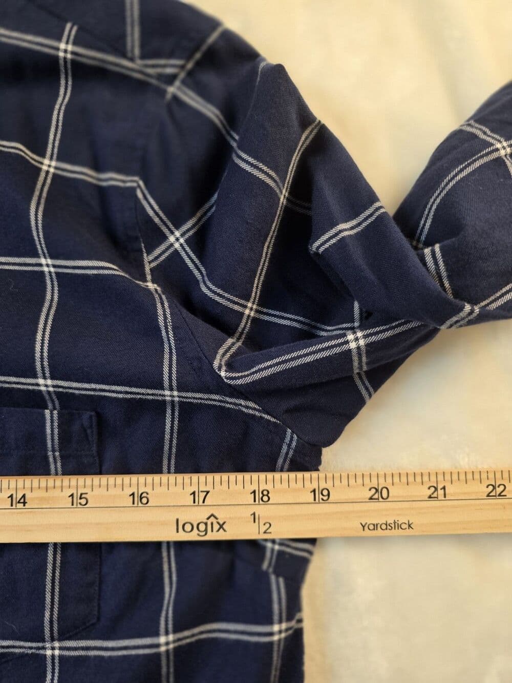 UNTUCKit Women's Size 8 Michelot Medium Blue Plaid Button Up Shirt - Thumbnail 4