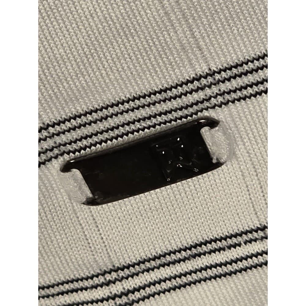 Tiger‎ Woods Men's XL White Striped Fit Dry Performance Short Sleeve Golf Shirt - Thumbnail 2