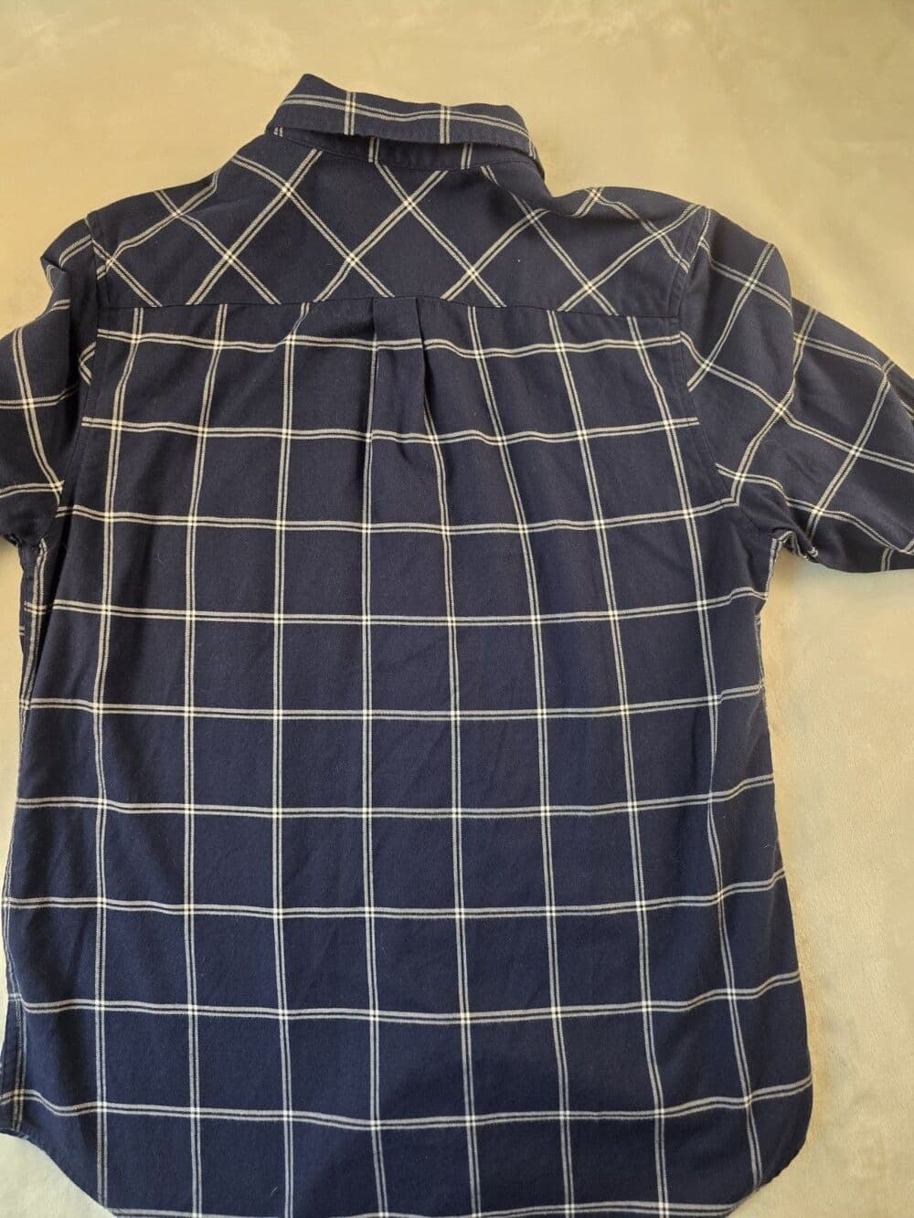 UNTUCKit Women's Size 8 Michelot Medium Blue Plaid Button Up Shirt - Thumbnail 5