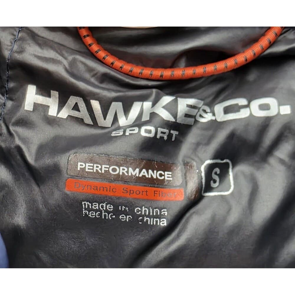 Hawke & Co Men's Dark Blue Size Small Full Zip Puffer Jacket - Thumbnail 2